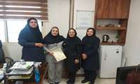 از مسئول و فعالان ایمنی بیمار در بیمارستان دکتر علی شریعتی تقدیر شد